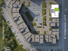 Продается 1-комнатная квартира ЖК Академгородок, дом 7, 41.9  м², 7900000 рублей