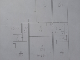 Продается 4-комнатная квартира Мате Залки ул, 79  м², 8700000 рублей