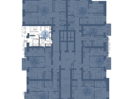 Продается 2-комнатная квартира ЖК ПОРТОВЫЙ. Речной квартал, к 1, 42.6  м², 7114200 рублей
