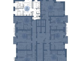 Продается 4-комнатная квартира ЖК ПОРТОВЫЙ. Речной квартал, к 1, 97  м², 15617000 рублей