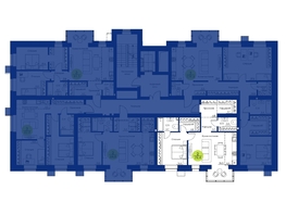 Продается 2-комнатная квартира ЖК Вита-парк, 2 оч. 6 корпус, 76.4  м&sup2;, 12758800 рублей