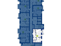 Продается 2-комнатная квартира ЖК Вита-парк, 1 оч. 5 корпус, 59.2  м², 10952000 рублей