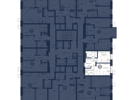 Продается 2-комнатная квартира ЖК Чижи, 2 очередь (корпус 5), 43.9  м&sup2;, 8253200 рублей