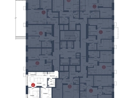 Продается 3-комнатная квартира ЖК Чижи, 2 очередь (корпус 4), 59.1  м&sup2;, 10106100 рублей