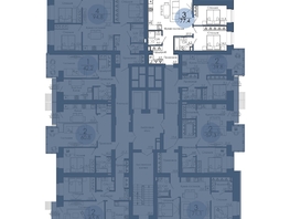 Продается 3-комнатная квартира ЖК Портовый. Речной квартал, к 2, 77.4  м&sup2;, 12461400 рублей