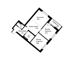 Продается 3-комнатная квартира ЖК Ранвэй, 66.1  м&sup2;, 11355980 рублей