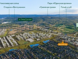 Продается 2-комнатная квартира ЖК Юдинский, дом 1.4, 51.69  м&sup2;, 7800000 рублей