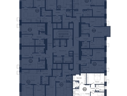 Продается 3-комнатная квартира ЖК Чижи, 2 очередь (корпус 5), 74.6  м&sup2;, 12831200 рублей