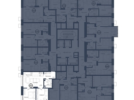 Продается 3-комнатная квартира ЖК Чижи, 2 очередь (корпус 5), 59.1  м&sup2;, 10106100 рублей