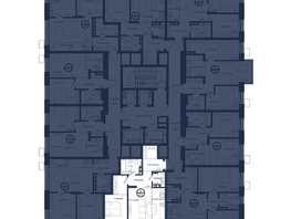 Продается 2-комнатная квартира ЖК Чижи, 2 очередь (корпус 5), 55  м&sup2;, 10065000 рублей