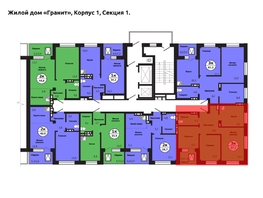 Продается 3-комнатная квартира ЖК Тихие зори, дом Гранит корпус 1, 56  м&sup2;, 8506000 рублей