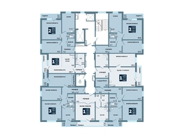 Продается 2-комнатная квартира ЖК Ладейский квартал, дом 3, 57.5  м&sup2;, 8895000 рублей