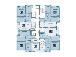 Продается 2-комнатная квартира ЖК Ладейский квартал, дом 3, 60.4  м&sup2;, 9330000 рублей