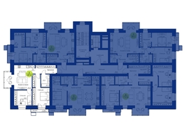 Продается 3-комнатная квартира ЖК Вита-парк, 1 оч. 3 корпус, 69.4  м&sup2;, 13186000 рублей