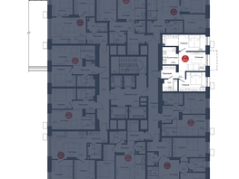 Продается 3-комнатная квартира ЖК Чижи, 2 очередь (корпус 4), 57.2  м&sup2;, 10582000 рублей