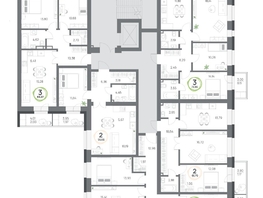 Продается 3-комнатная квартира ЖК Юдинский, дом 1.1, 73.95  м&sup2;, 6100875 рублей