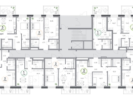 Продается 2-комнатная квартира ЖК Юдинский, дом 1.2, 48.82  м&sup2;, 7186304 рублей