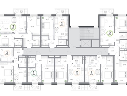 Продается 1-комнатная квартира ЖК Юдинский, дом 1.3, 38.15  м&sup2;, 5779725 рублей