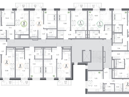 Продается 2-комнатная квартира ЖК Юдинский, дом 1.4, 49.8  м&sup2;, 7211040 рублей