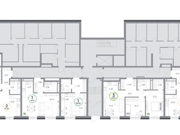 Продается 1-комнатная квартира ЖК Юдинский, дом 1.2, 36.24  м&sup2;, 5269296 рублей