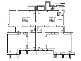 Офис, 275.5 м², монолит-кирпич