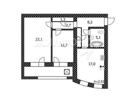 Продается 2-комнатная квартира Малахова ул, 74.9  м², 8240000 рублей