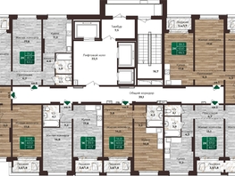 Продается 2-комнатная квартира ЖК Шервуд, (Нагорная 6-я, 15в корп 1), 60.7  м², 6250000 рублей