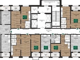 Продается 1-комнатная квартира ЖК Шервуд, (Нагорная 6-я, 15в корп 4), 44  м², 6007000 рублей