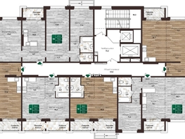 Продается 3-комнатная квартира ЖК Шервуд, (Нагорная 6-я, 15в корп 3), 84.2  м², 9836000 рублей