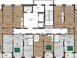 Продается 2-комнатная квартира ЖК Шервуд, (Нагорная 6-я, 15в корп 2), 63.8 м², 6930000 рублей