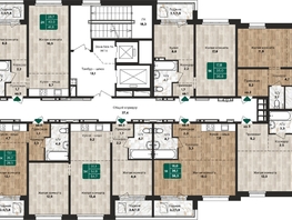 Продается 1-комнатная квартира ЖК Камчатка, корпус 1, 36.8 м², 4270000 рублей
