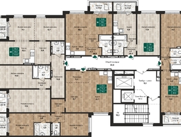 Продается 1-комнатная квартира ЖК Камчатка, корпус 1, 36.9 м², 4320000 рублей