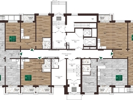Продается 2-комнатная квартира ЖК Шервуд, (Нагорная 6-я, 15в корп 3), 60.3 м², 6652000 рублей