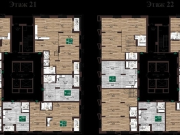 Продается 1-комнатная квартира ЖК Шервуд, (Нагорная 6-я, 15г/12), 40.1 м², 5467000 рублей