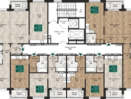 Продается 3-комнатная квартира ЖК Камчатка, корпус 1, 87.3 м², 9200000 рублей
