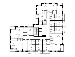 Продается 3-комнатная квартира ЖК Smart (Смарт), 63.5  м&sup2;, 8591155 рублей