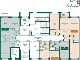 Продается 2-комнатная квартира ЖК Камчатка, корпус 6/3, 64.8  м&sup2;, 7130000 рублей