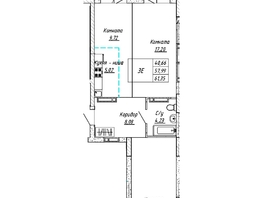 Продается 3-комнатная квартира ЖК Дружба, Шевченко, 135, 61.35  м&sup2;, 8834400 рублей