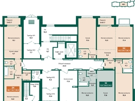 Продается 2-комнатная квартира ЖК Камчатка, корпус 6/3, 45.8  м&sup2;, 6000000 рублей