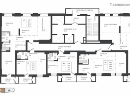 Продается 2-комнатная квартира ЖК Павлов, 77.6  м&sup2;, 12881600 рублей