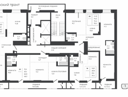 Продается 3-комнатная квартира ЖК Павлов, 76.4  м&sup2;, 12529600 рублей