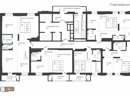 Продается 1-комнатная квартира ЖК Павлов, 47  м&sup2;, 8294560 рублей