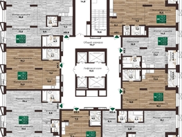 Продается 2-комнатная квартира ЖК Шервуд, (Нагорная 6-я, 15г/12), 77.7  м&sup2;, 11000000 рублей