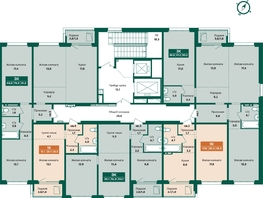 Продается 3-комнатная квартира ЖК Камчатка, корпус 5, 81.6  м&sup2;, 9500000 рублей