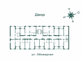 Продается 3-комнатная квартира ЖК Первогорье, корпус 6, 86.3  м&sup2;, 16310700 рублей
