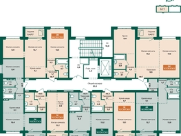 Продается 2-комнатная квартира ЖК Камчатка, корпус 6/2, 60.2  м&sup2;, 7830000 рублей