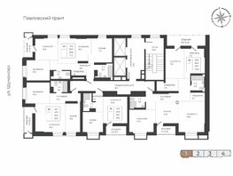 Продается 1-комнатная квартира ЖК Павлов, 31.6  м&sup2;, 7163720 рублей