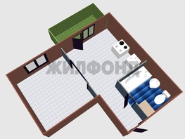 Продается 1-комнатная квартира Павловский тракт, 30.1  м&sup2;, 5180000 рублей