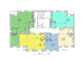 Продается 2-комнатная квартира ЖК Ёлки, дом 1, 57.4  м&sup2;, 10619000 рублей