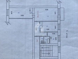 Продается 3-комнатная квартира Комсомольская ул, 56.3  м², 5600000 рублей